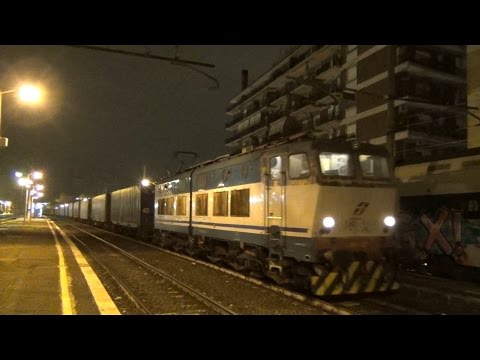 E655.267 sul TEC 67120 Pomezia - Domo II, in partenza da Roma Tuscolana