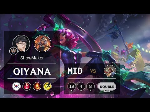 Qiyana Mid vs Corki - KR Challenger Patch 9.14