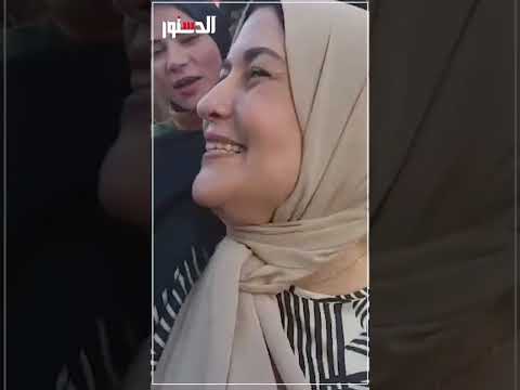فرحة النائبة سناء برغش بفوز الرئيس عبد الفتاح السيسي برئاسة الجمهورية