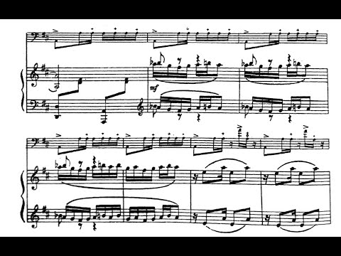 Sulkhan Tsintsadze - Five Pieces on Georgian Folk Themes for 'Cello & Piano (1950) [Score-Video]