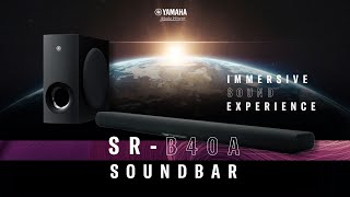 Video thumbnail for Yamaha SR-B40A Soundbar - Overview and Specs by Yamaha Music Malaysia