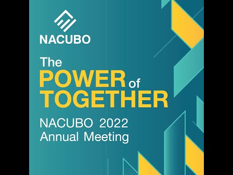 NACUBO: The National Association of College and University Business