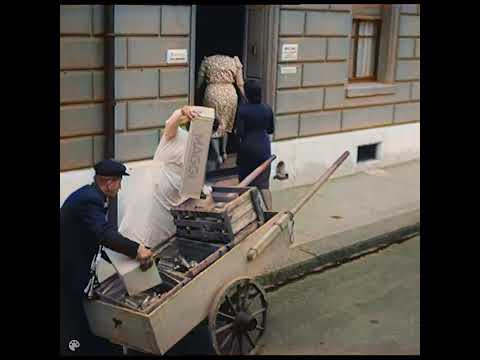 Flaschen-Sammelaktion 1942  (Schweizer Filmwochenschau, coloriert)