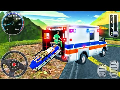 Ambulance Rescue Simulator 2020 - Offroad Van Emergency Helicopter Drive - Android GamePlay #2