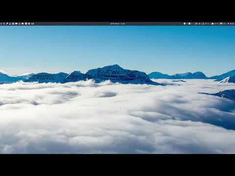 ArcoLinux : 855 using the xmobar on Xmonad - lets talk about the system icons