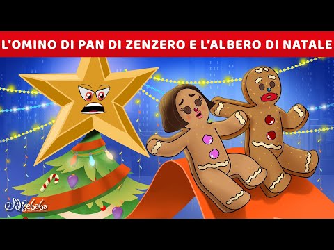 L'omino Di Pan Di Zenzero E L’albero Di Natale | Cartoni Animati I Fiabe e Favole Per Bambini