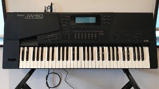 Video thumbnail for Roland JW-50 Demo by SonicAids