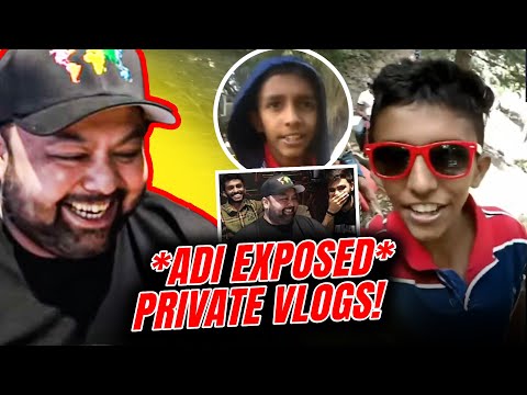 Adi's Private Vlogs Got Exposed! 🤐🔥 | Goldy Bhai Reaction