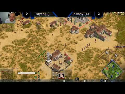 Player (1) vs Skady (4) - Age of Mythology: The Titans (Game 3)