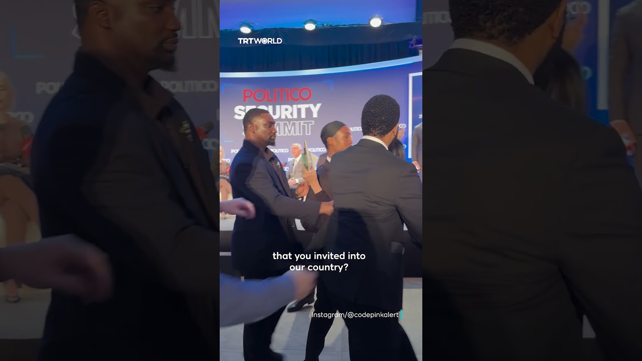 Video | Iranian-American activist confronts Pahlavi in DC