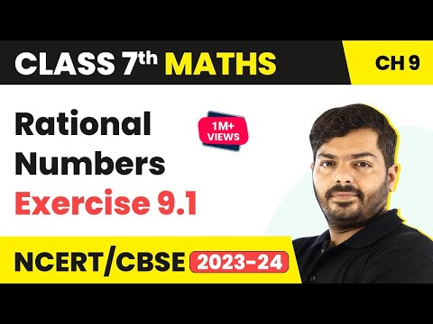 Rational Numbers - Exercise 9.1 | Class 7 Maths Chapter 9 NCERT