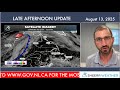 Weather Pattern Turns A Less Favourable For Wildfire Growth Late Week August 13 2025 Update