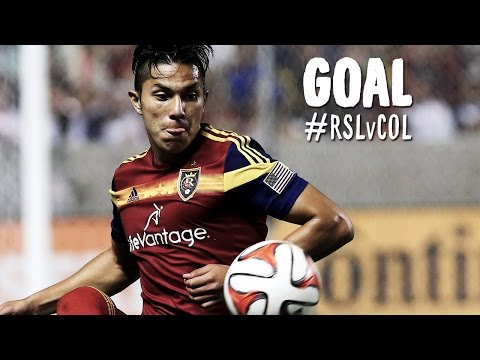 GOAL: Carlos Salcedo pounces on a spilled ball in the box | Real Salt Lake v Colorado Rapids