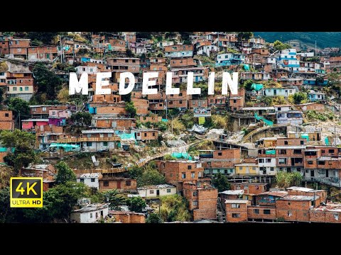 Medellin, Columbia in 4K ULTRA HD HDR by Drone | A Cinematic Film of Medellin by Drone Kings