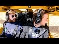 BOSE A20 Vs LIGHTSPEED ZULU 3 SCARY TAILDRAGGER LANDINGS