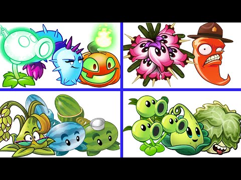 PvZ 2 9.2.1 4 Super Team Plants Vs Team Zombies Part 70 - New Update, New Plant