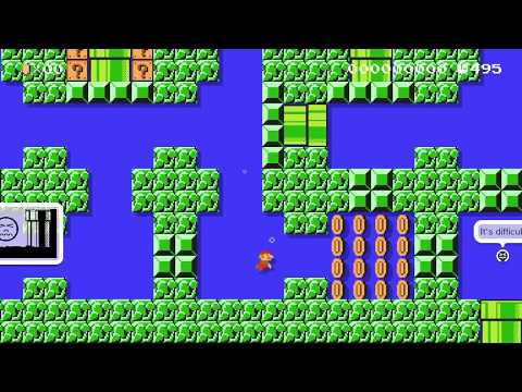 迷え!息の続く限り by シィゲ - Course Selects: Beneath the Waves - SUPER MARIO MAKER - No Commentary 1AJ