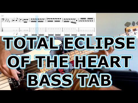 Total Eclipse of the Heart - Bonnie Tyler (Bass Cover + Tab)