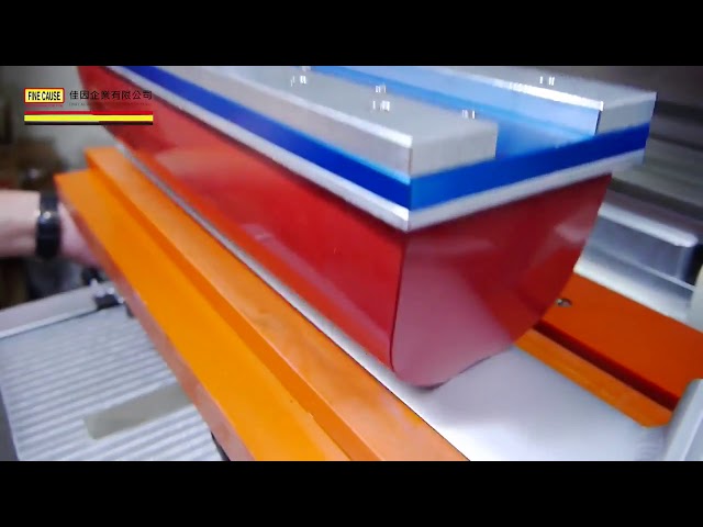 FC-391 Horizontal Doctoring Monochrome Ink Cup Printing Machine - Operation Video