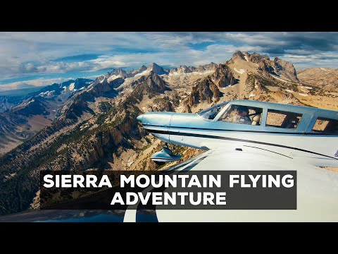 Flying The Most Epic Mountain Passes in the Sierra Nevada