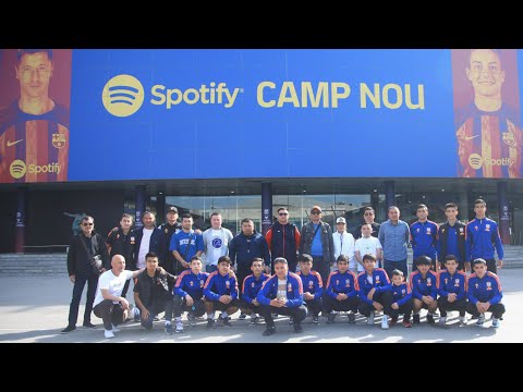 "Andijon-SGS" PFK delegatsiyasi Barselona shahrida Cam Nou stadionida