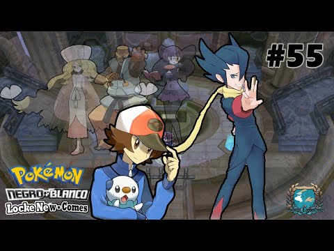 Pokemon B LOCKE NEW-COMES Ep.55 - Segunda Liga... CASI CASI!!!