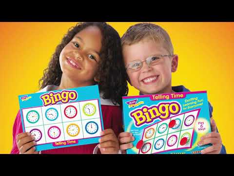 Telling Time Bingo Game