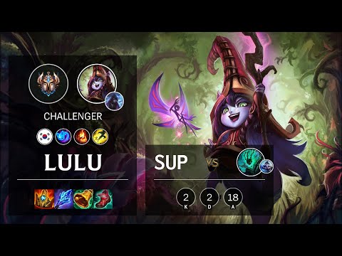 Lulu Support vs Thresh - KR Challenger Patch 11.23