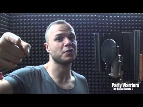Bix & Nalby Style записват песен в студиото (Party Warriors)