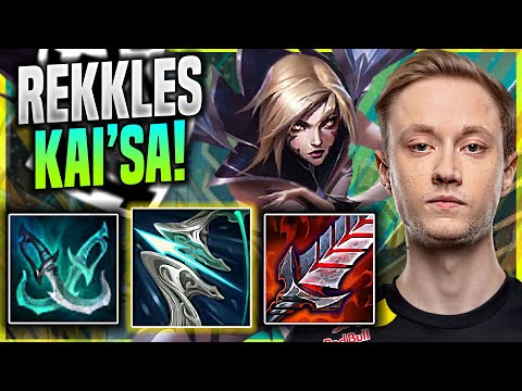 REKKLES TRAINING SOME KAI'SA! - G2 Rekkles Plays Kai'sa ADC vs Sivir! | Season 11