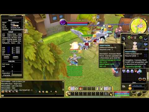 Insanity Flyff E62 - Buying Slayer lvl 105 Equipment and Awakening it