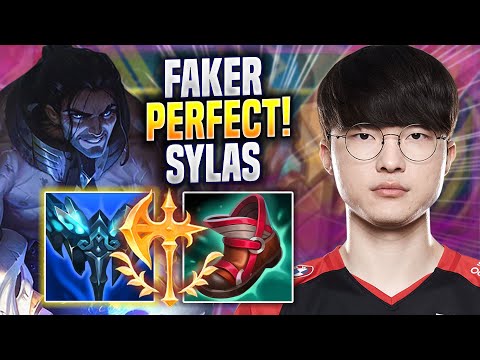 FAKER PERFECT GAME WITH SYLAS! - T1 Faker Plays Sylas MID vs Taliyah! | Season 2022