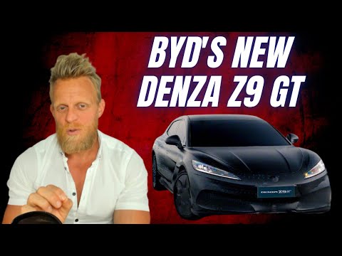 BYD & Mercedes reveal Denza Z9 GT to take on Porsche Taycan