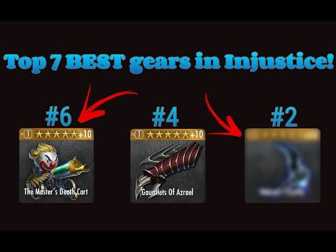 Top 7 BEST Gears in Injustice: Gods Among Us - Which ones are the best?