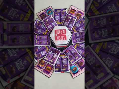 Dairy milk biggest Chocolate explosion box in birthday and love theme ❤️🥳