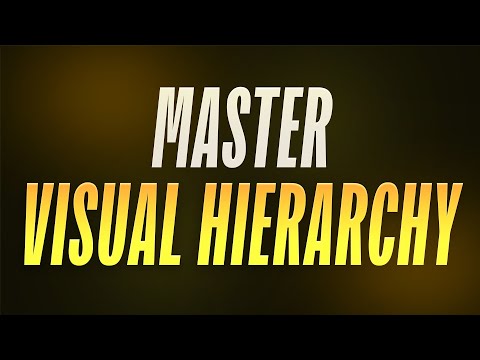 MASTER VISUAL HIERARCHY: Principles of VISUAL DESIGN for Designing Mobile Apps!