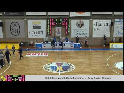 Solettificio Manetti Castelfiorentino - Dany Basket Quarrata