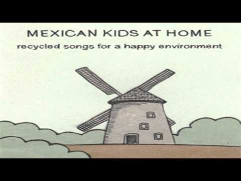 Mexican Kids at Home-- A Tiny Bronco