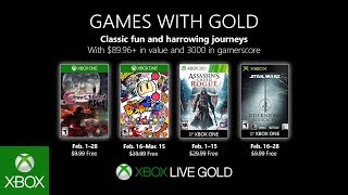 Games With Gold di febbraio