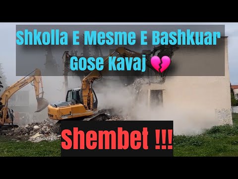Video e plote Shembja e shkolles se mesme e bashkuar gose