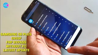Samsung S8 Plus (G955F) FRP Bypass Without PC Without Flashing Latest Update