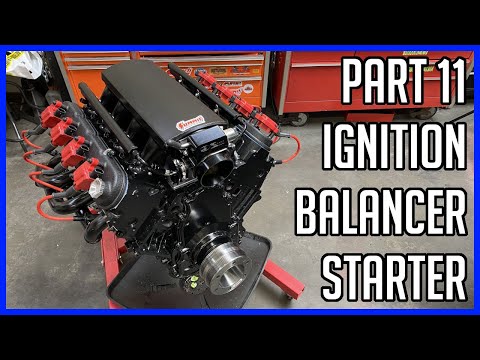 How to Build a 5.3L LS LM7 V8 - Part: 11: Ignition, Harmonic Balancer, Starter