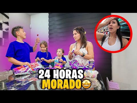 COMPRANDO TODO LO MORADO 💜😱 | Hermanas JM 