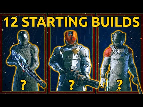12 Starfield Character Builds For You!!!