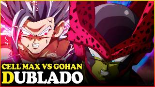 Gohan vs Cell Max PERFEITO | DUBLADO PT-BR (Dragon Ball Super)