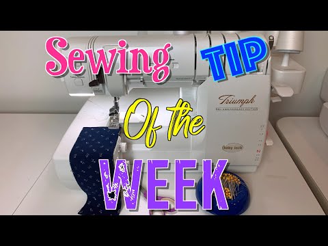 Sewing Tip of the Week | Episode 7 | The Sewing Room Channel