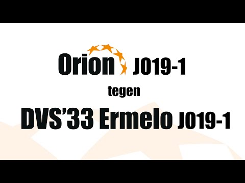 Orion JO19-1 vs  DVS'33 Ermelo JO19-1 (18 nov 2023)