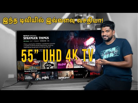 இந்த டிவியில் இவ்வளவு வசதியா!! - Acer I-Series 55"UHD 4K TV Unboxing & Quick Review in Tamil