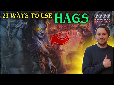 Hags in D&D 🧙‍♀️🎃 23 Horrendous DM Ideas #DMRoundtable