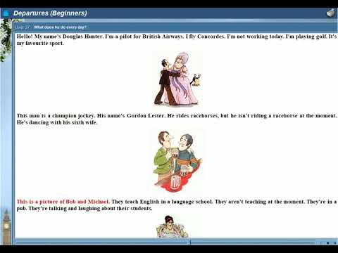 Streamline English Departures | Unit 37 | What does he do every day?